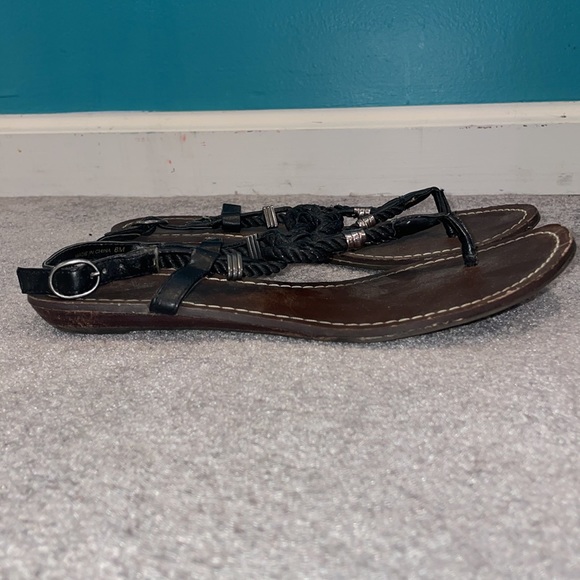 Dolce Vita Black Sailor Knot Sandals, Size 8 - Picture 5 of 11